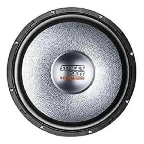 Par ( 2UND ) Alto Falante Selenium Street Bass 15 Prata 15w2a Prateado Original