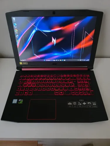 Notebook Gamer Acer Nitro 5 Core i7 Com 16 GB De Ram e GTX 1050 Ti