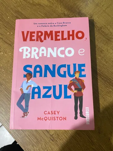 Vermelho branco e sangue azul livro