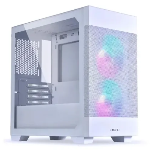 GABINETE GAMER LIAN LI LANCOOL 205M MESH WHITE