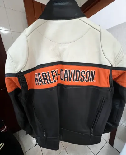 Jaqueta Harley Davidson couro