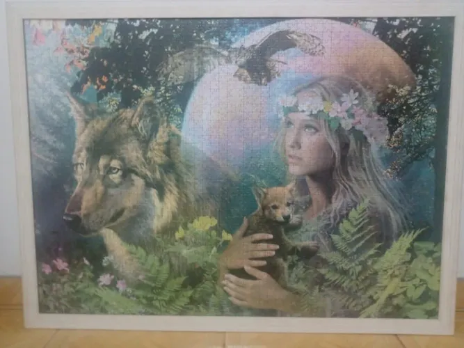 Quadro de quebra cabeça 
