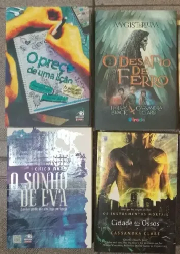 Lote 4 livros- 15,00