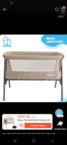 Berço Portátil infantil 