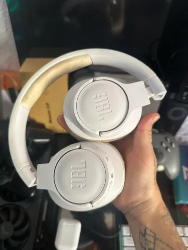 Fone Sem fio JBL Usado Branco
