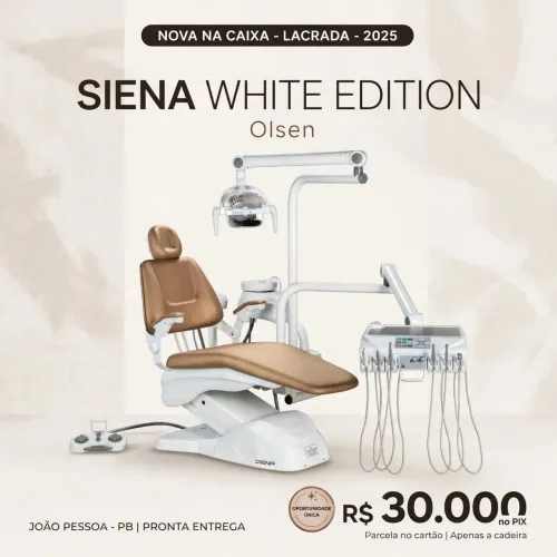 Cadeira Odontológica Olsen Siena White Edition 2025 Nova Na Caixa Em João Pessoa PB 