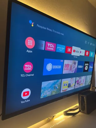 Tv tcl 43p estado de novo