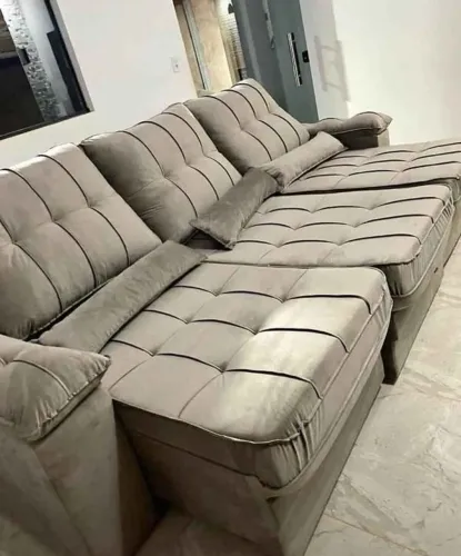 Sofá Retrátil E Reclinável fabricação FRETE GRÁTIS