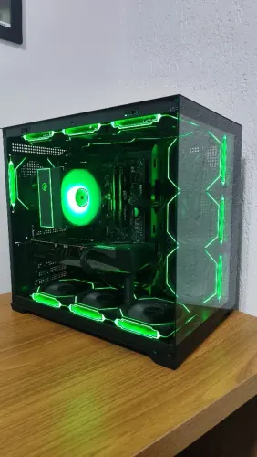 PC Gamer Completo de Alto Desempenho (Ryzen 7 + RX 7600) + Brindes