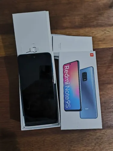 Celular Smartphone Xiomi Redmi Note 9S Aurora Blue 6GB ram 128GB rom
