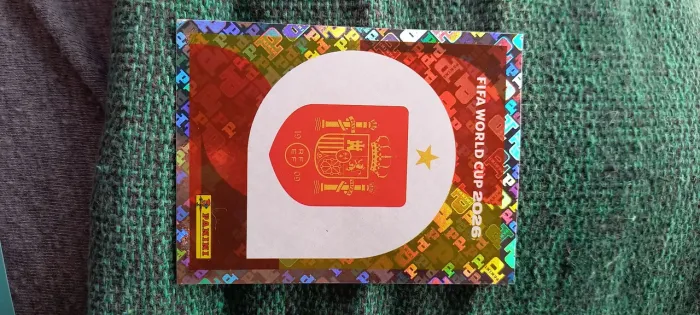 Escudo da Espanha - figurinha da copa 2026