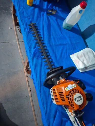 podador de cerca viva stihl hs 45 motosserra