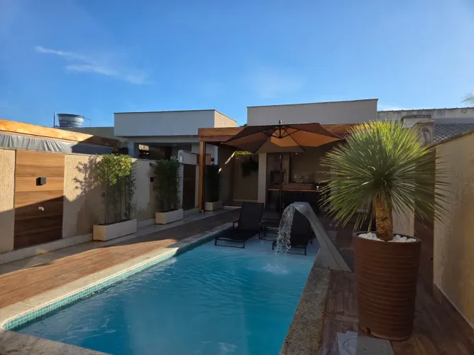 Aluguel Casa Linda - Piscina -, 3 Qtos - Itaipuaçu-Rj