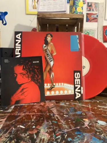 Lp Marina Sena De Primeira Noize 2021 C/ Revista E Poster