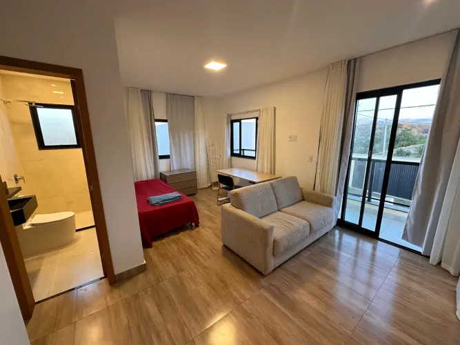 Alugo Studio Mobiliado com Ar Split - Tres Rios