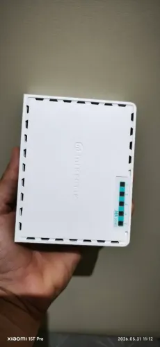 Vende novo lacrado Roteador Mikrotik hEX Gigabit 5P RB750Gr3