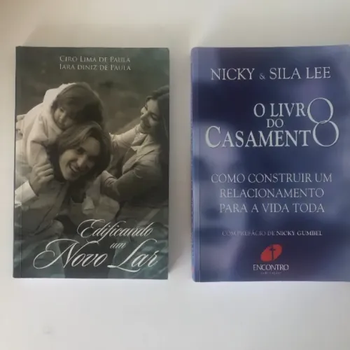 Rf615 Combo de 2 Livros Edificando Um Novo Lar e o Livro Do Casamento Psicologia Terapia