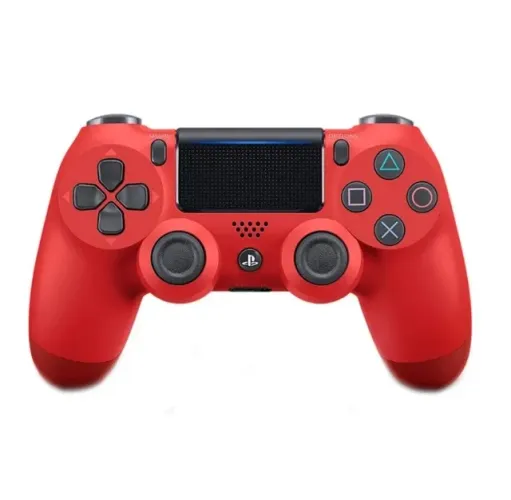 CONTROLE COMPATÍVEL COM PS4, PC E SMART TV NA COR VERMELHO