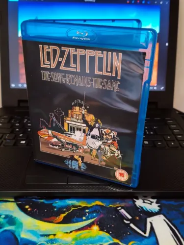 Blu-ray Led Zeppelin The Song Remains - Europeu - Novinho