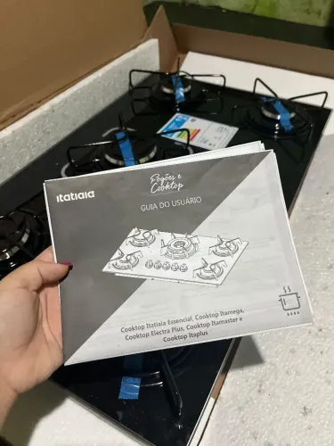 Cooktop 5 bocas tripla chama Itatiaia novo na caixa todo lacrado