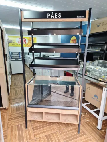 Expositor de pães Gelopar