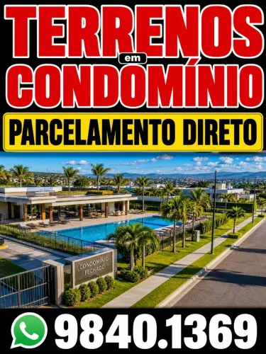 Terrenos Parcelados em Condomínio