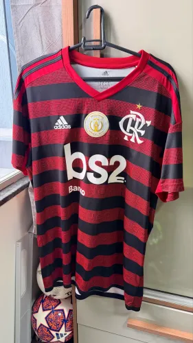Camisa Flamengo 2019 Patch Brasileirão