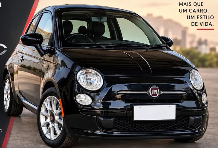 Fiat 500 Cult 1.4 Flex 8V EVO Mec. 2012