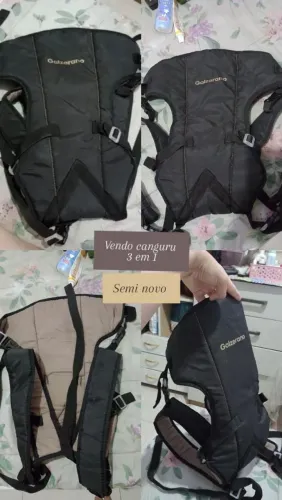 Vendo canguru 3 em 1
