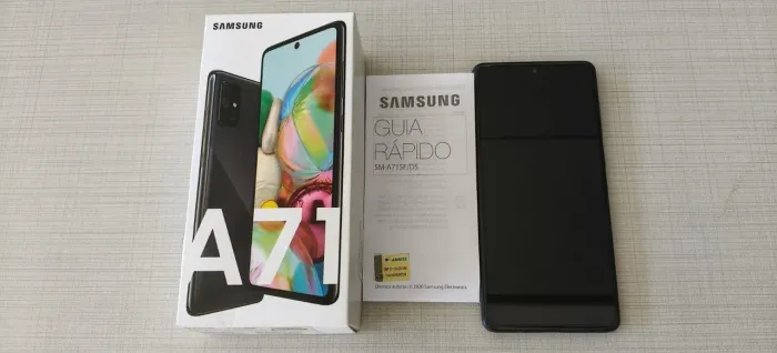 Samsung Galaxy A71 - Preto - Excelente Estado