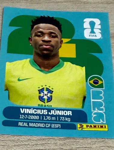 Figurinha da Copa 2026 oficial- Vini Jrabra 14