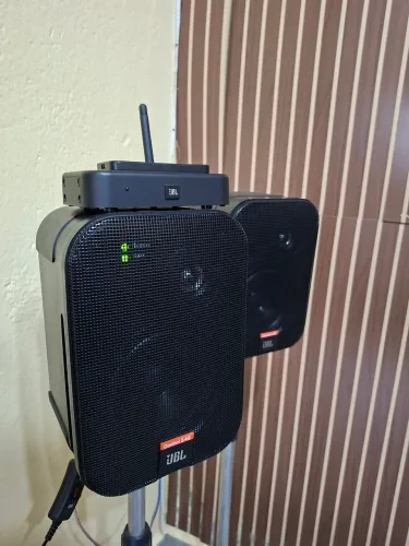 JBL Control 2.4G Wireless Original - 2 Caixas + Transmissor + Controle + Pedestal