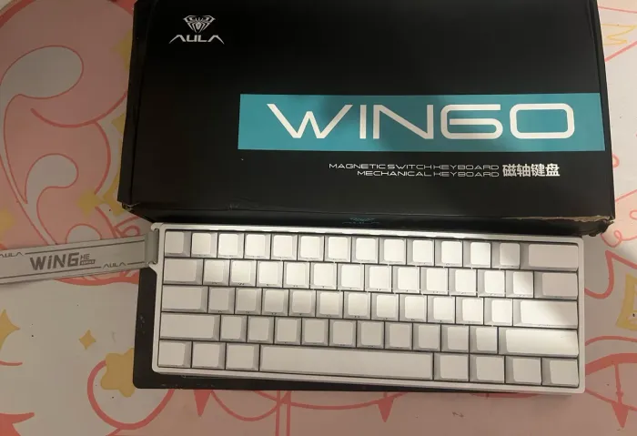 Teclado Mecânico Magnético AULA WIN60 HE Gamer (Rapid Trigger)