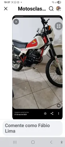 Vendo uma moto conservada modelo japonês de 250cc ou troco por algo do meu interesse.