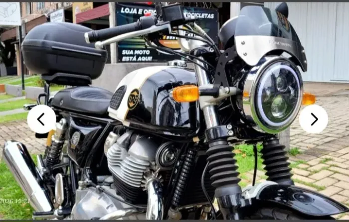 Oportunidade, linda continental GT650 baixa km