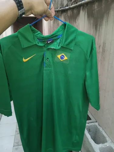 Camisa NIKE oficial Brasil Olimpíadas 2012 delegação