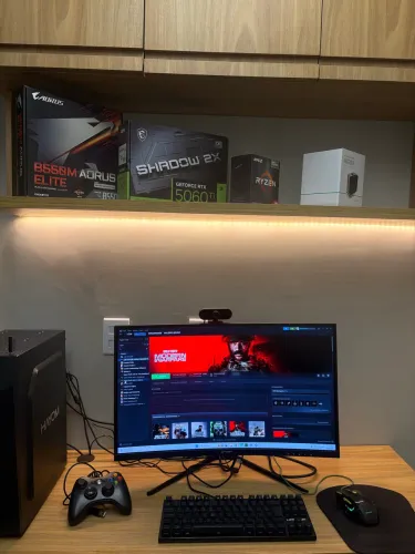 PC Gamer Completo Ryzen 7 + RTX 5060 TI 16gb + 32 GB de RAM
