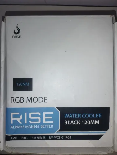 Water Cooler Rise Mode RGB, 120mm, AMD/INTEL- preto