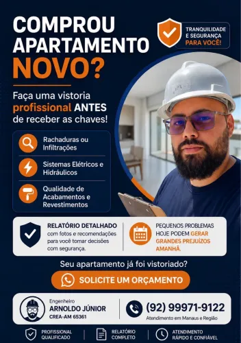 VISTORIA DE IMÓVEL | LAUDO DE ENTREGA