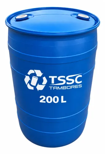 Bombona Plástica 200 Litros Higienizada Reuso 2 Bocas