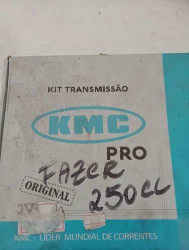 Kit transmissão kmc Fazer 250 Cc Yamaha 