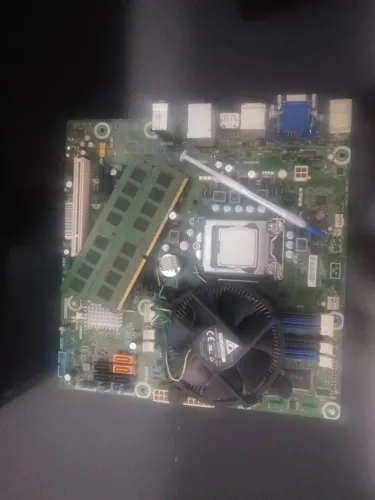 Placa mãe pos-piq77cl com processador i5 3470