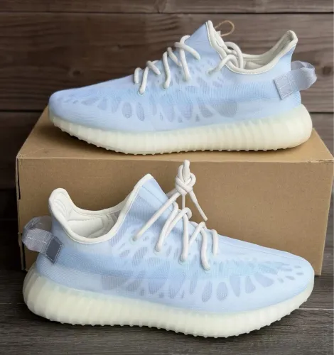 tênis adidas yeezy boost 350 v2 mono ice adi ye kanye west boot sneaker sapato calçado