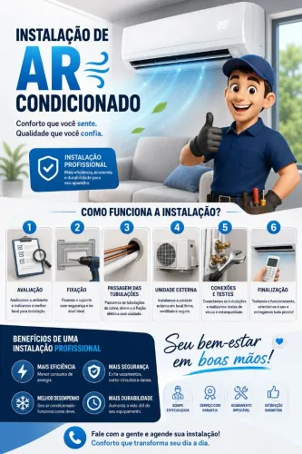 Instalação de Ar-Condicionado
