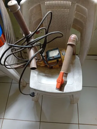 Bomba d'água usada