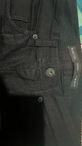 Calça Jeans Preta Masculina