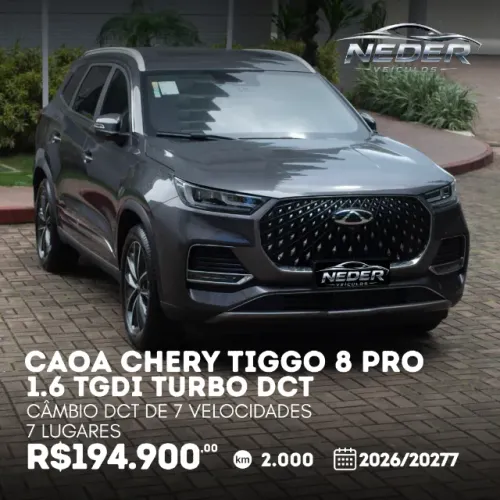 Chery Tiggo 8 PRO 1.6 Tgdi Aut. 2027