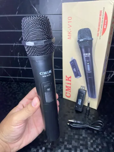 MICROFONE SEM FIO CMIK MK-V10