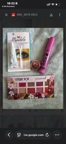 Kit maquiagem