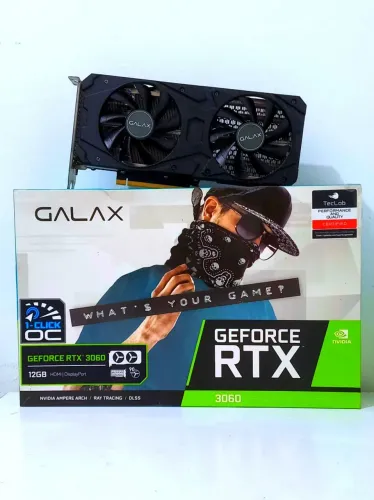 RTX 3060 12GB GDDR6 192BITS GALAX 1CLICK OC LHR